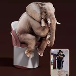 Smart Moxa Therapy Seat - 7-Color Light Herbal Steam Body Comfort Massage Product