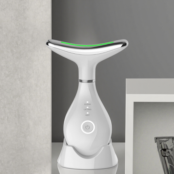 3 Colors Light Therapy - Mini Face Skin Lift Tighten Face Neck Anti Aging Beauty Instrument