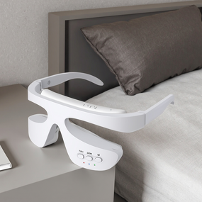 3D Eye Bag Mask - Glasses Relieve Dark Circles Puffiness Wrinkles Eye Fatigue Massager