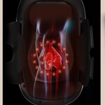 Knee Joint Massager - Kneading Vibration Heating Red Light Therapy Pain Relief Device