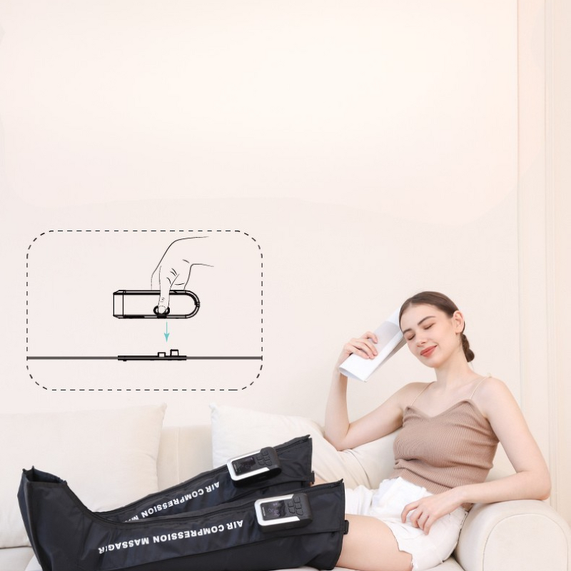 Air Compression Boots - Sports Recovery System Massage Therapy Fast Recovery Leg Massager
