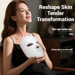 7 Colors LED Face Mask - New Design Skin Whiten Acne Therapy Home Use Massager