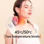 Shiatsu Neck Massager - Deep Kneading Trapezius Heating Wireless Neck Shoulder Relief