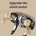 Shiatsu Neck Massager - Deep Kneading Trapezius Heating Wireless Neck Shoulder Relief