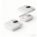 Foldable Foot Bath - Portable Electric Heating Soaking Bucket Roller Massage Machine