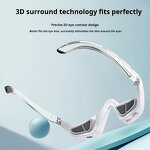 EMS Microcurrent Eye Massager - Red Light Dark Circles Puffiness Anti-Aging Brightening