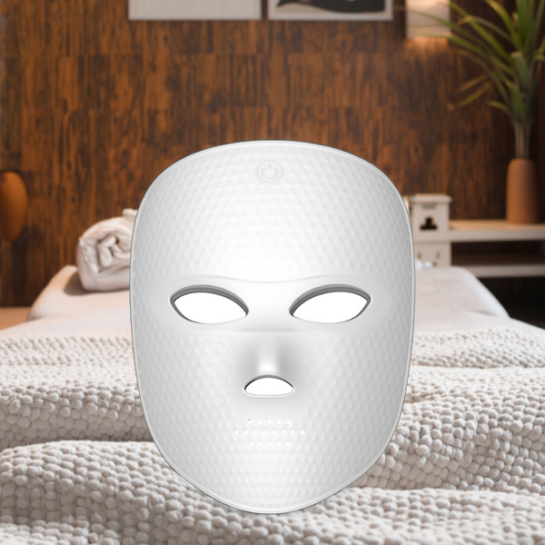 7 Color LED Facial Mask - 2025 Healthcare 850Nm Rechargeable Silicone Anti Wrinkle