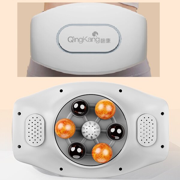 Bian Stone Moxibustion - Wholesale Abdominal Massager Rechargeable Heating Waist Massage Belt
