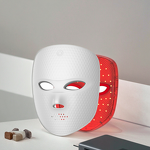 Rechargeable LED Facial Mask - Dropshipping Silicone ABS 7 Color Light Portable Cordless