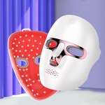 7 Color LED Facial Mask - 2026 Rechargeable Acne Anti Aging Skin Scrub Care Device