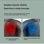 USB Mini Fascial Gun - Rechargeable Timed Control Muscle Relaxation Relief Gun