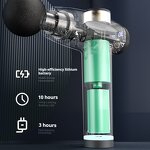 Deep Tissue Massage Gun - Advanced Portable Vibration Back Pain Relief Exercise Tool