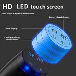 LCD Touch Massage Gun - High Quality Long Battery Life Deep Tissue Percussion Gun