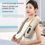 Neck Shoulder Massager - Adjustable Intensity Deep Tissue Muscle Pain 20 Sage Device