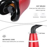 Ceramic Auto Curler - LCD Temperature PTC Heater Magic Air Spin Wand Styling Tool
