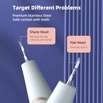 Ultrasonic Calculus Remover - Hot Selling Portable Electric Teeth Stain Cleaning Tool