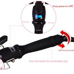 Triple Barrel Curler - Negative Ion Wave Volumizing Big Wave Curling Iron Hair Tool