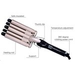 Auto Rotating Curler - Microwave Heated LCD Professional Wireless Electric Rollers