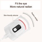 Heated Eyelash Curler - 2023 Wholesale Professional Curling Lash Lift Pink White Tool