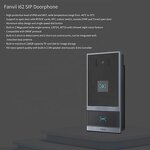 I504 SIP Station - 7 Inch Touch Screen Door Intercom Security WiFi PoE Mount