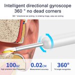 WiFi Otoscope Camera - Portable Home Intelligent Electric Visual Ear Wax Remover