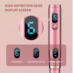 6-Speed Nano Microneedle - 0-3mm Micro Plastic Facial Beauty Personal Care Pen