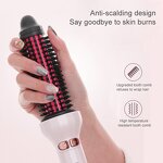 Auto Straightener Curler - Best Electric Brush Auto Shut Off Button Control Tool