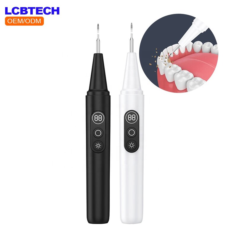 Visual Dental Scaler - Oral Care LED Vibration Ultrasonic Tartar Stain Teeth Cleaner