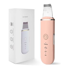 Ultrasonic Face Spatula - Vibration Blackhead Remover Cavitation Peeling Facial Lifting