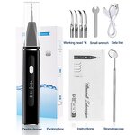 HS-199 Dental Scaler - Electric Tartar Remover Sonic Whitening Teeth Stain Removal