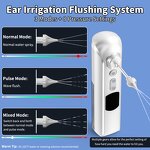 Water Powered Ear Kit - Jet Stream 8 Gear 3 Modes Irrigation 10 Tips Basin Tool