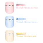 Rechargeable LED Mask - Professional 7 Color Home Photon Rejuvenation Wrinkle Remover