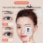 Heated Eyelash Curler - 2023 Wholesale Professional Curling Lash Lift Pink White Tool