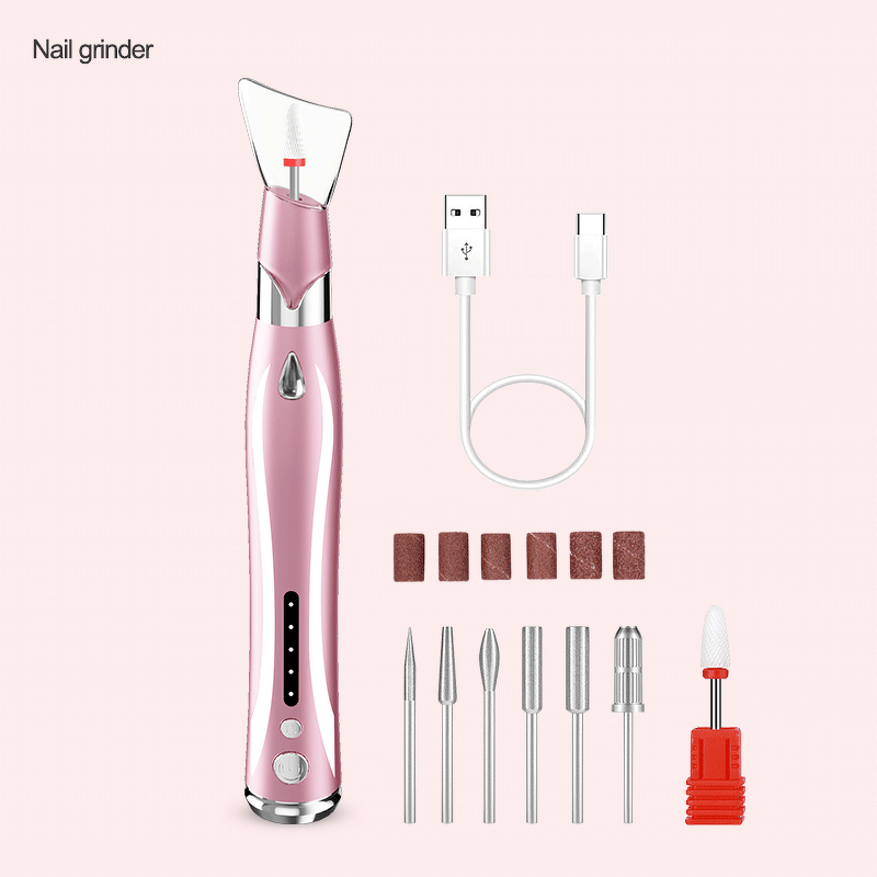 Acrylic Gel Nail Drill - Electric File Professional Manicure Pedicure Polishing Set