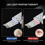 6 in 1 EMS Scrubber - ION LED Photon Skin Lifting Face Spatula Blackhead Remover