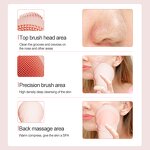 Electric Silicone Cleanser - Portable Sonic Rechargeable Waterproof Vibrating Exfoliator