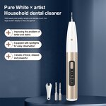 LED Dental Scaler Pen - 3 Modes Ultrasonic Portable Home Teeth Whitening Tool
