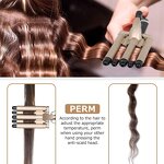 Portable Electric Curler - Top10 Household Rubber Anti Scald Auto Wave Rotating Tool