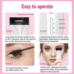 Anti-scald Eyelash Curler - NEW Electric Heated Quick Heating Mini Long Lasting Tool