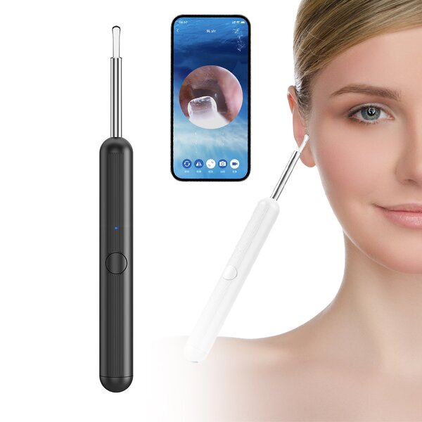 WiFi Otoscope Camera - Portable Home Intelligent Electric Visual Ear Wax Remover