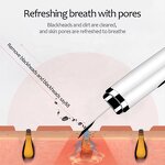 Ultrasonic Skin Scrubber - Deep Cleansing Vibrate LCD Display Professional Peeling Tool