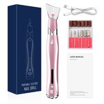 30000 RPM Nail Drill - Portable Cordless Manicure Pedicure Electric File Pen Tool
