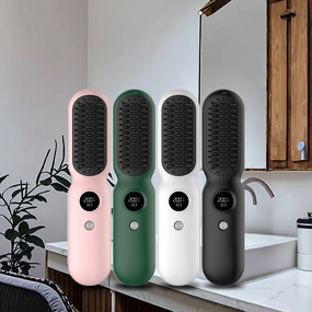 Wireless Straightening Comb - Upgraded Portable Cordless Multi-functional Plasma Tool
