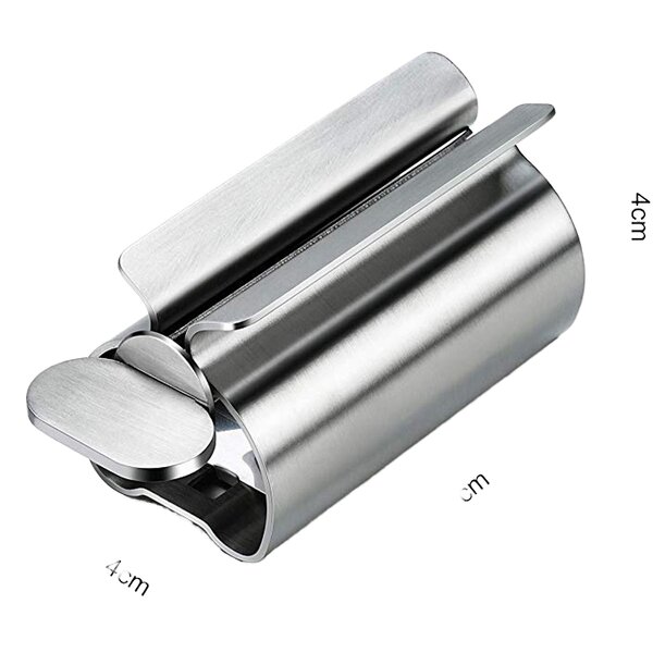 Cosmetics Tube Squeezer - New Design Stainless Steel Cleanser Extruder Toothpaste Dispenser