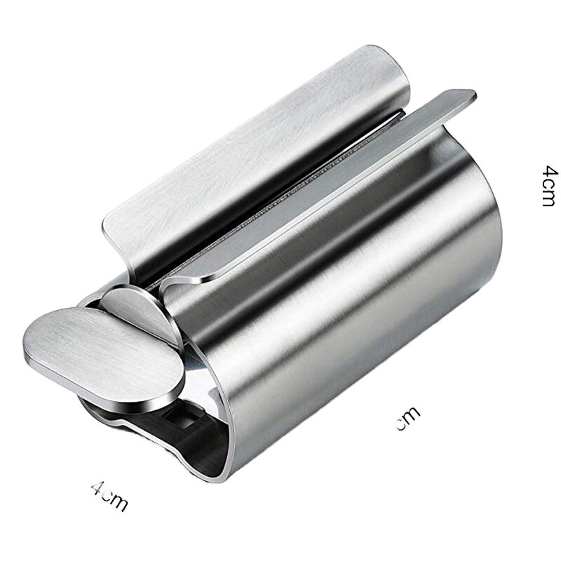 Cosmetics Tube Squeezer - New Design Stainless Steel Cleanser Extruder Toothpaste Dispenser