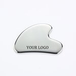Stainless Steel Gua Sha - Custom Logo Facial Body Scraping 304 Metal Massage Board Tool