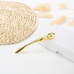 Eye Cream Massage Stick - Personal Label 7.7cm Double Head Metal Cosmetic Spoon Spatula