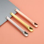 Metal Cosmetic Spatula - Custom Logo 9cm Eye Serum Applicator Mini Makeup Spoon Skincare Tool