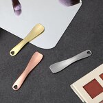 Mini Gold Spatula - Custom Logo 6cm Metal Face Cream Applicator Small Makeup Skincare Spoon
