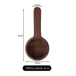 Vintage Coffee Scoop - 15ml/20ml Solid Beech Black Walnut Short Handle Business Gift